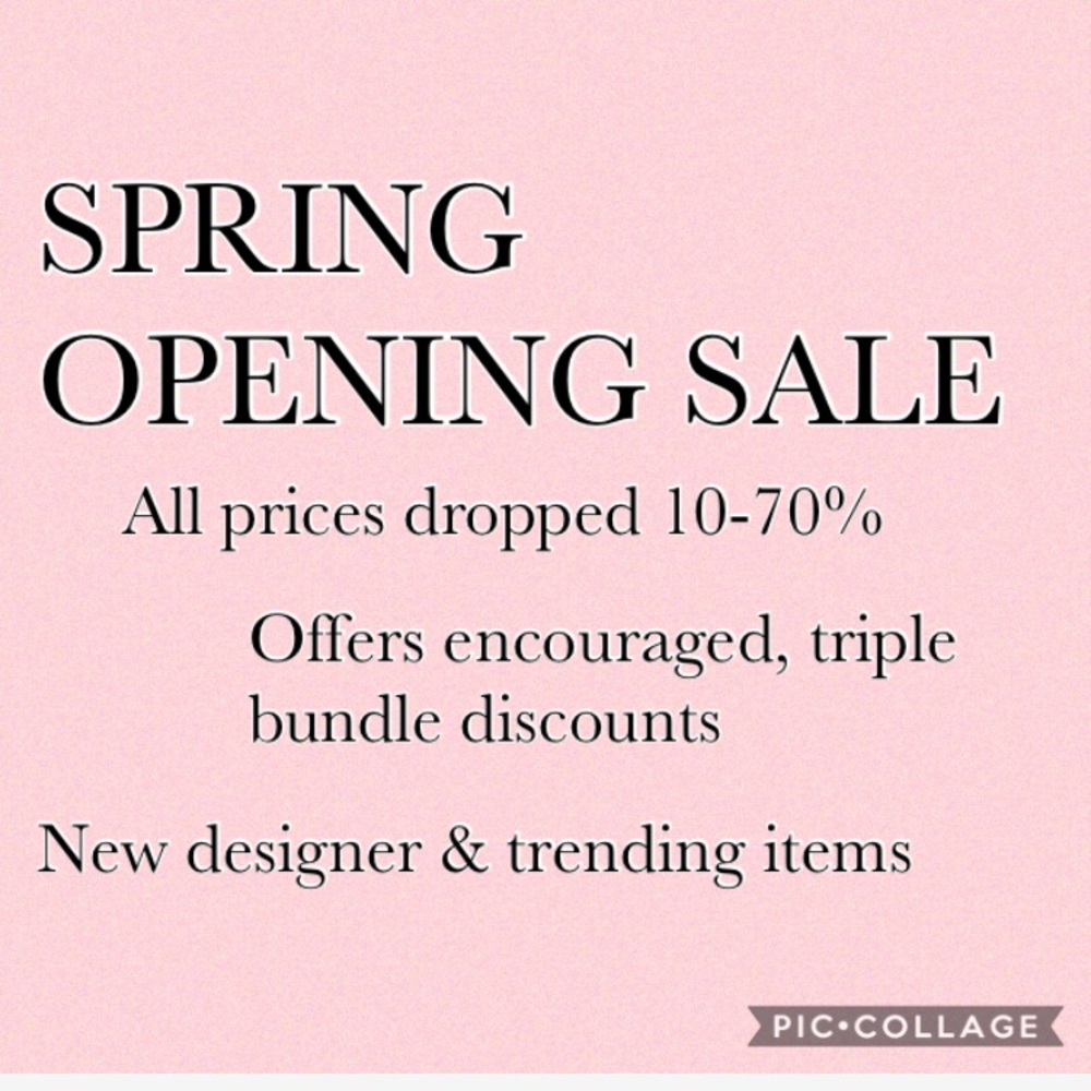 SPRING SALE: offer, bundle, save! Luxury and Designer Discounts